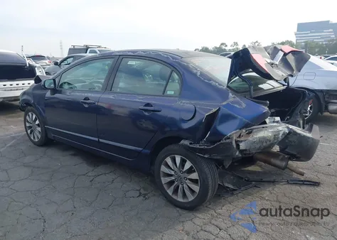 2009 Honda Civic Ex-L из США, поврежденный, VIN 2HGFA16909H525668